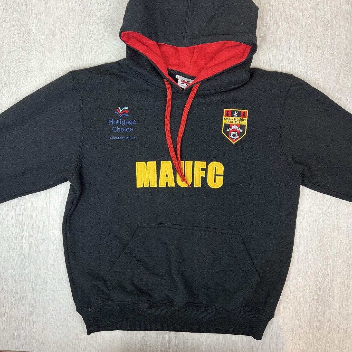 Manly Allambie United FC Mens Pullover Soccer Hoodie Size Large