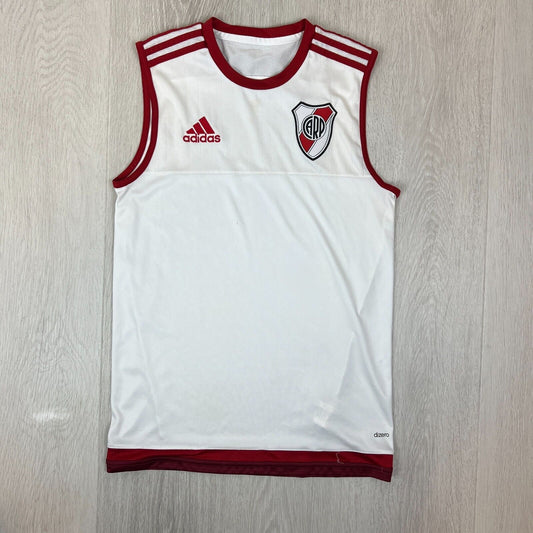 Adidas Mens Tank Top Club Atlético River Plate Size Small