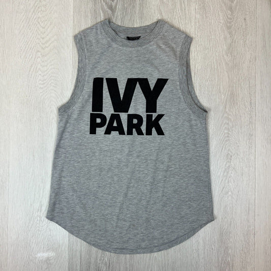 TopShop Womens Grey Ivy park Tank Top Size 10