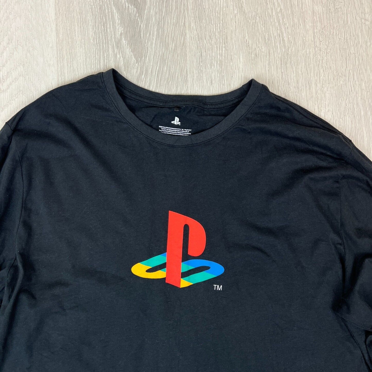 Playstation Mens Black Long Sleeve T-Shirt Size 3XL