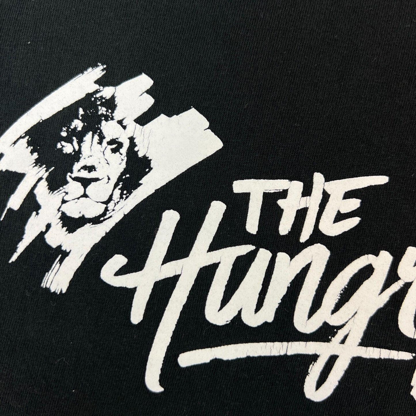 The Hungry Lions The Committed Way Mens Black T-Shirt Size Large