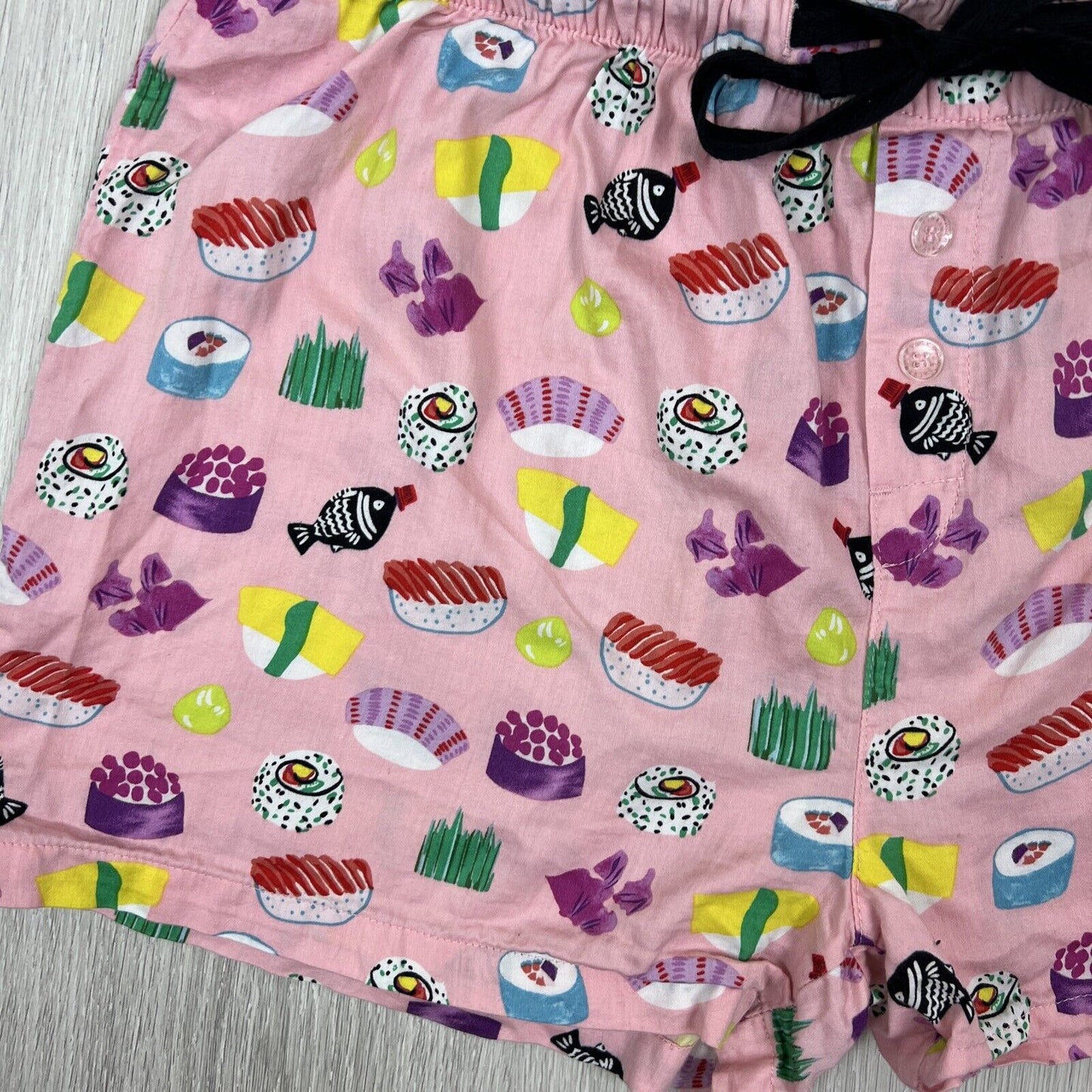 Peter Alexander Womens Sushi Themed Shorts Size Large