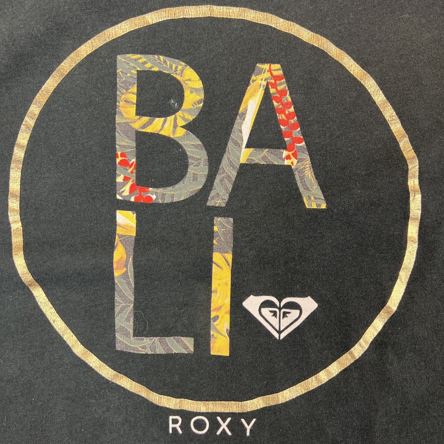 ROXY Womens Black BALI Tank Top Size Large