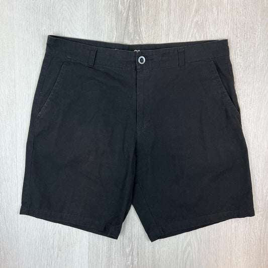 Billion Group Mens Black Chino Shorts Size XL