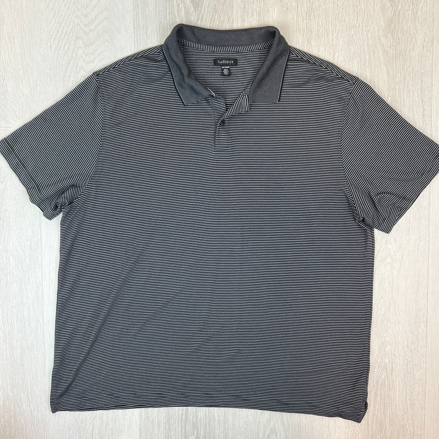 Van Heusen Mens Short Sleeve Polo Shirt Size 2XL