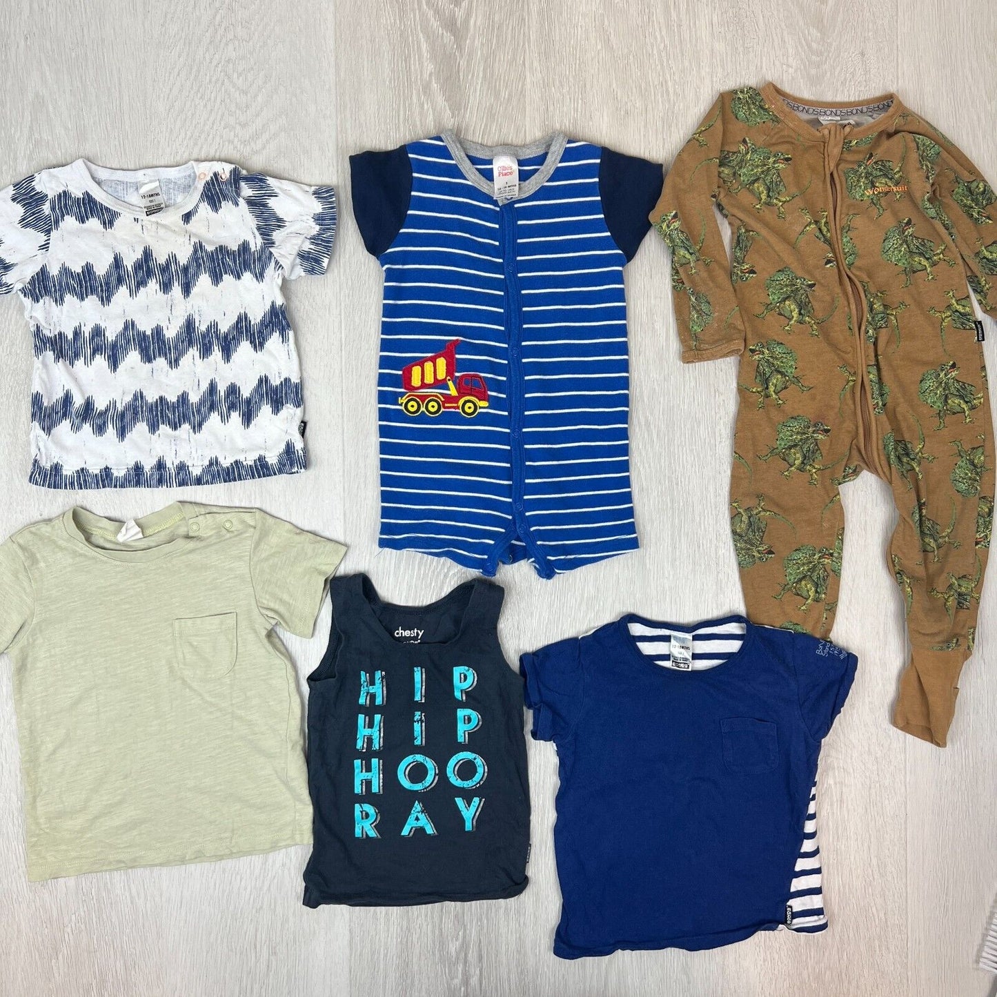 Baby Boys Clothing Bundle Size 18-24 Months - Bonds etc