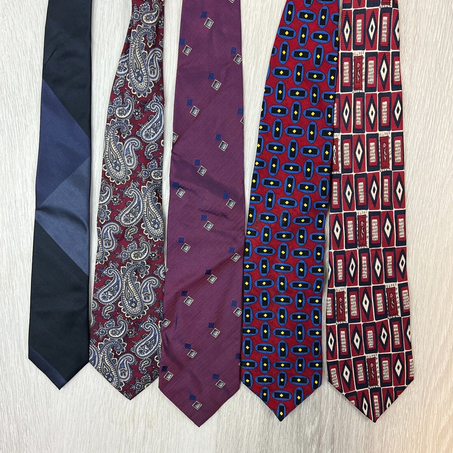 Mens Silk Tie Bundle Lot of Silk Ties Neck Ties (15 x Silk Ties)
