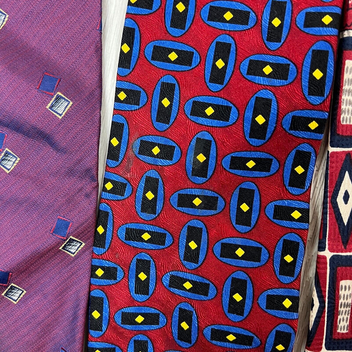 Mens Silk Tie Bundle Lot of Silk Ties Neck Ties (15 x Silk Ties)