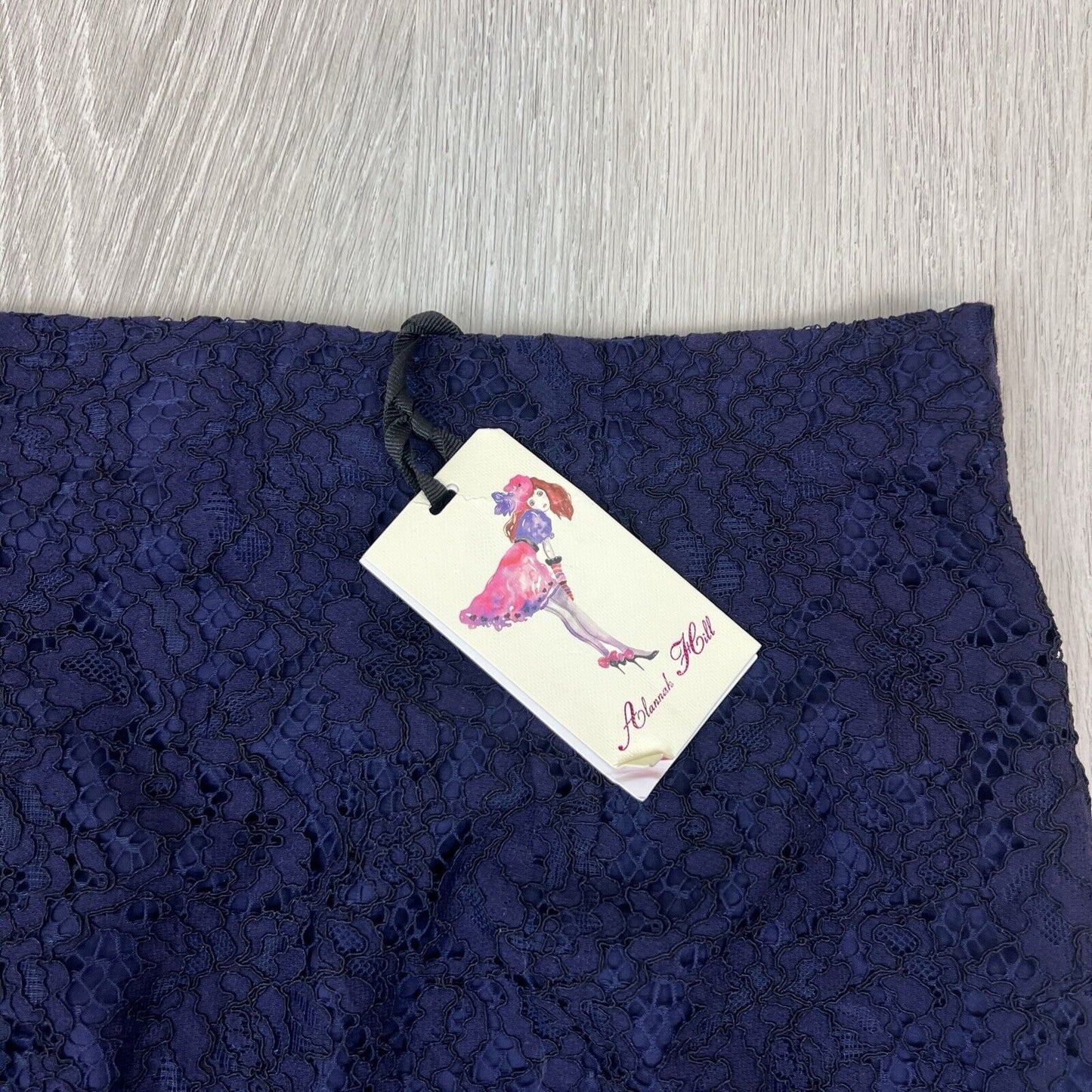 Alannah Hill Womens Straight Lace Skirt Size 14 (New)