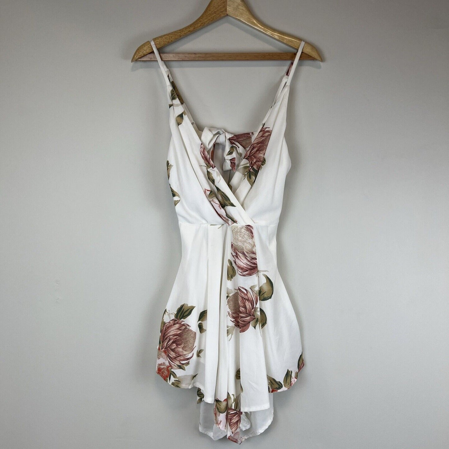 Showpo Womens Open Back Playsuit Size 12 UK