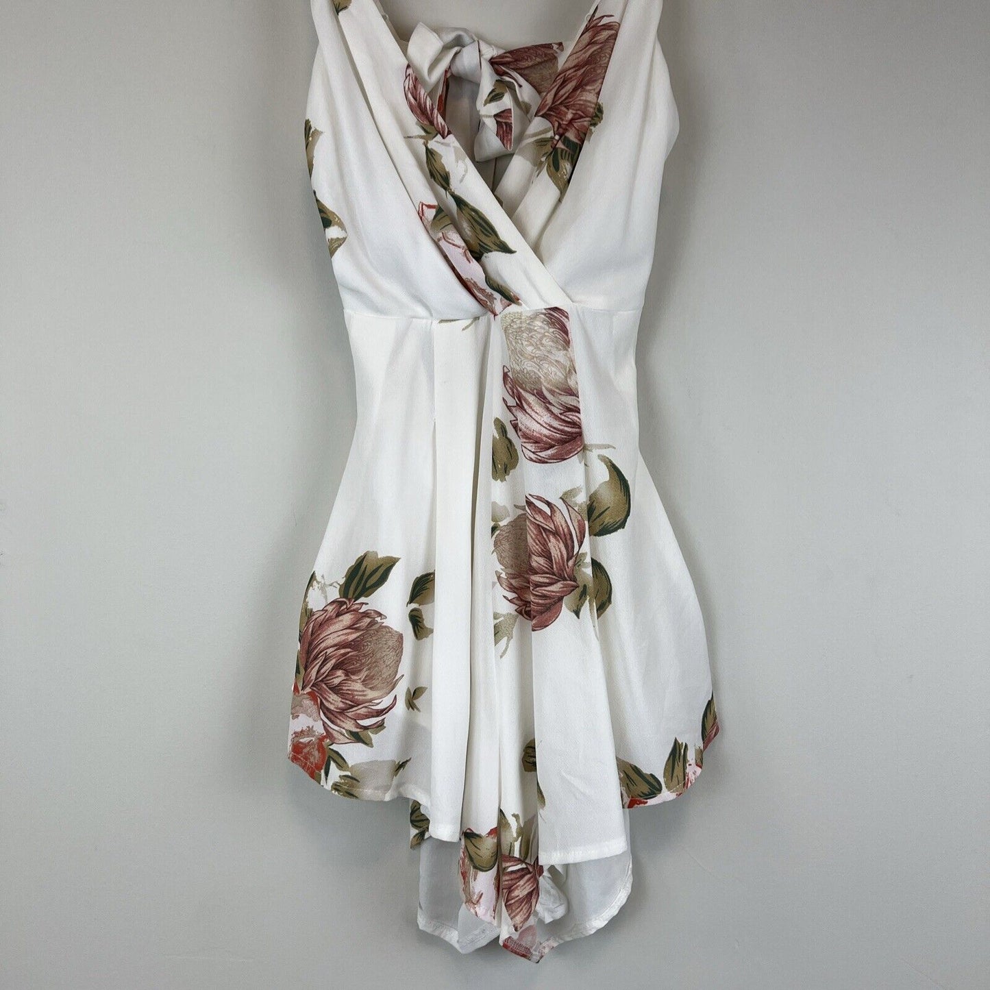 Showpo Womens Open Back Playsuit Size 12 UK