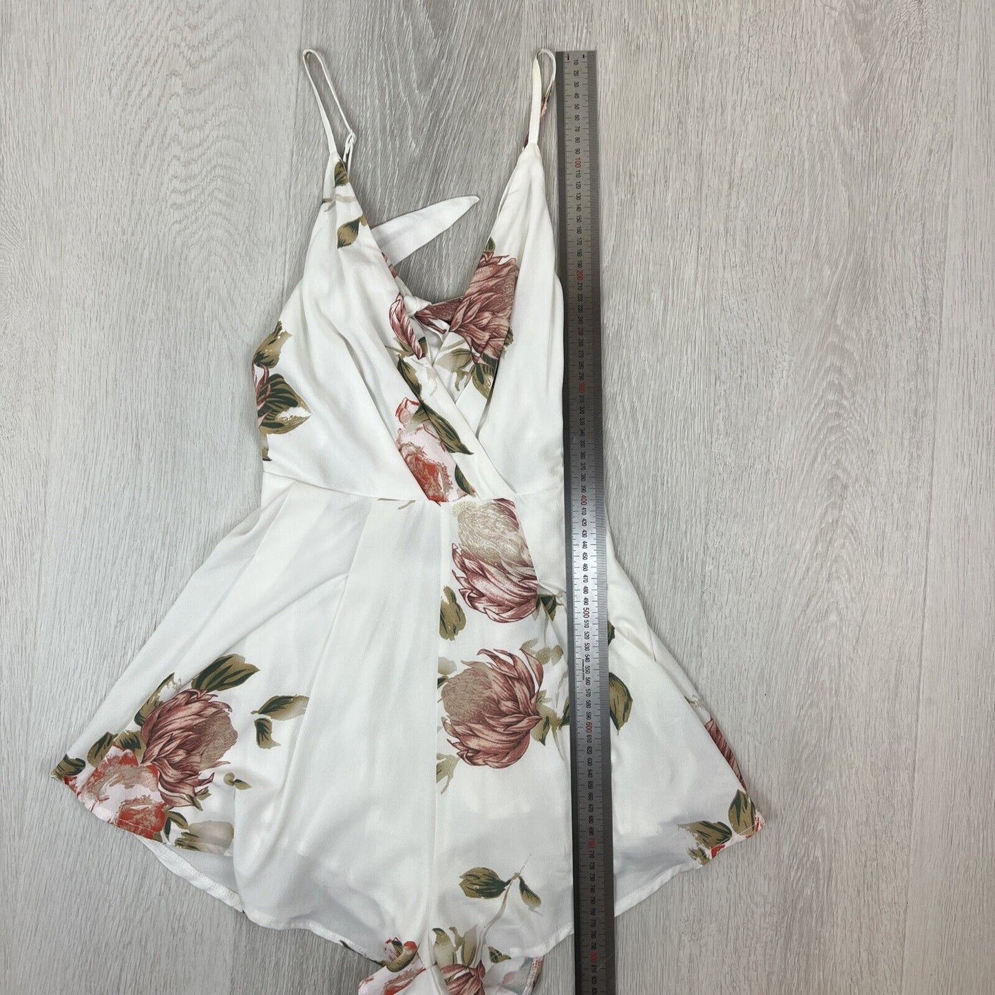 Showpo Womens Open Back Playsuit Size 12 UK