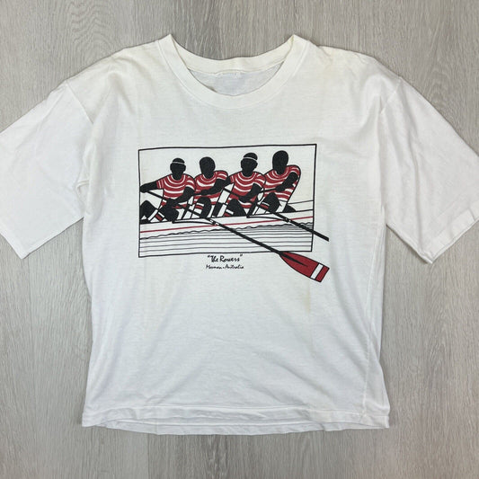 Mens The Rowers Mosman Australia Mens Vintage T-Shirt Size S/M