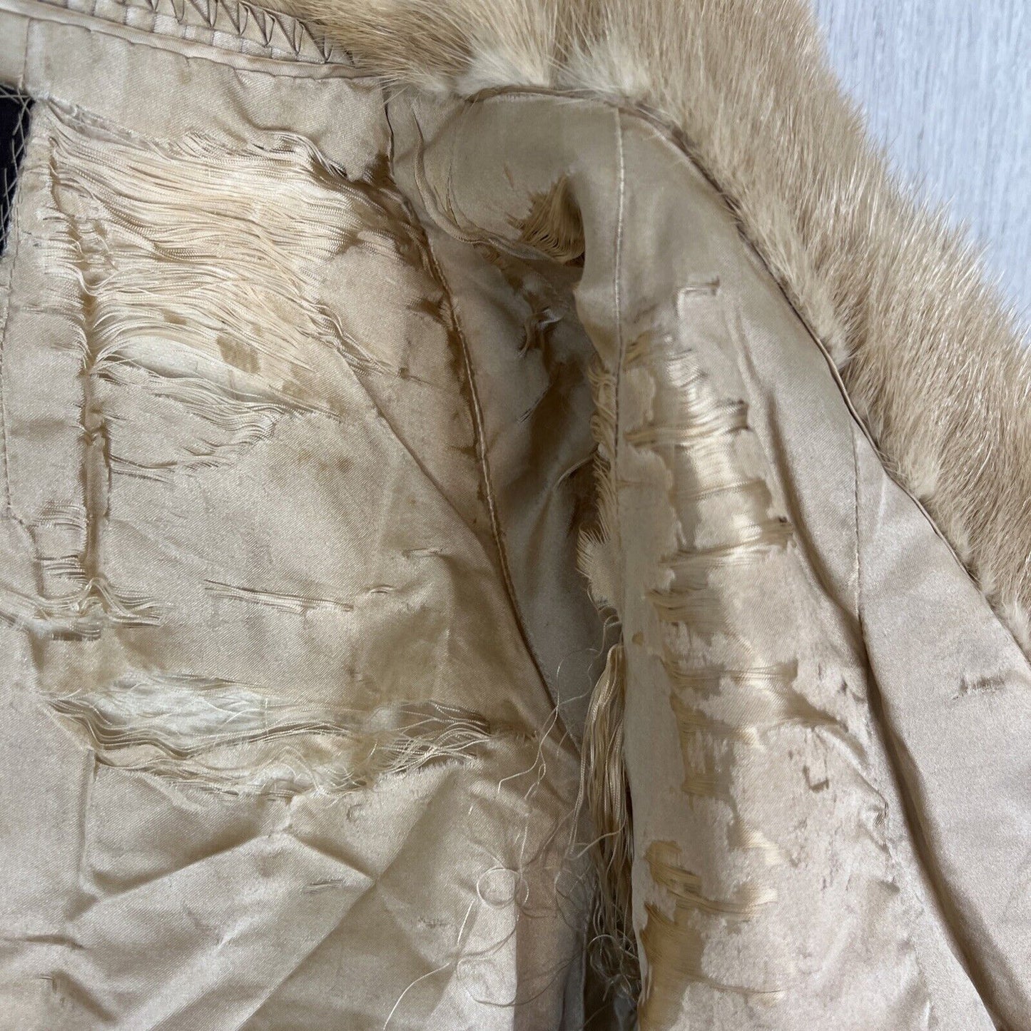 Amazing Womens Vintage Blonde Fur Coat by J.Cole Furs Sydney