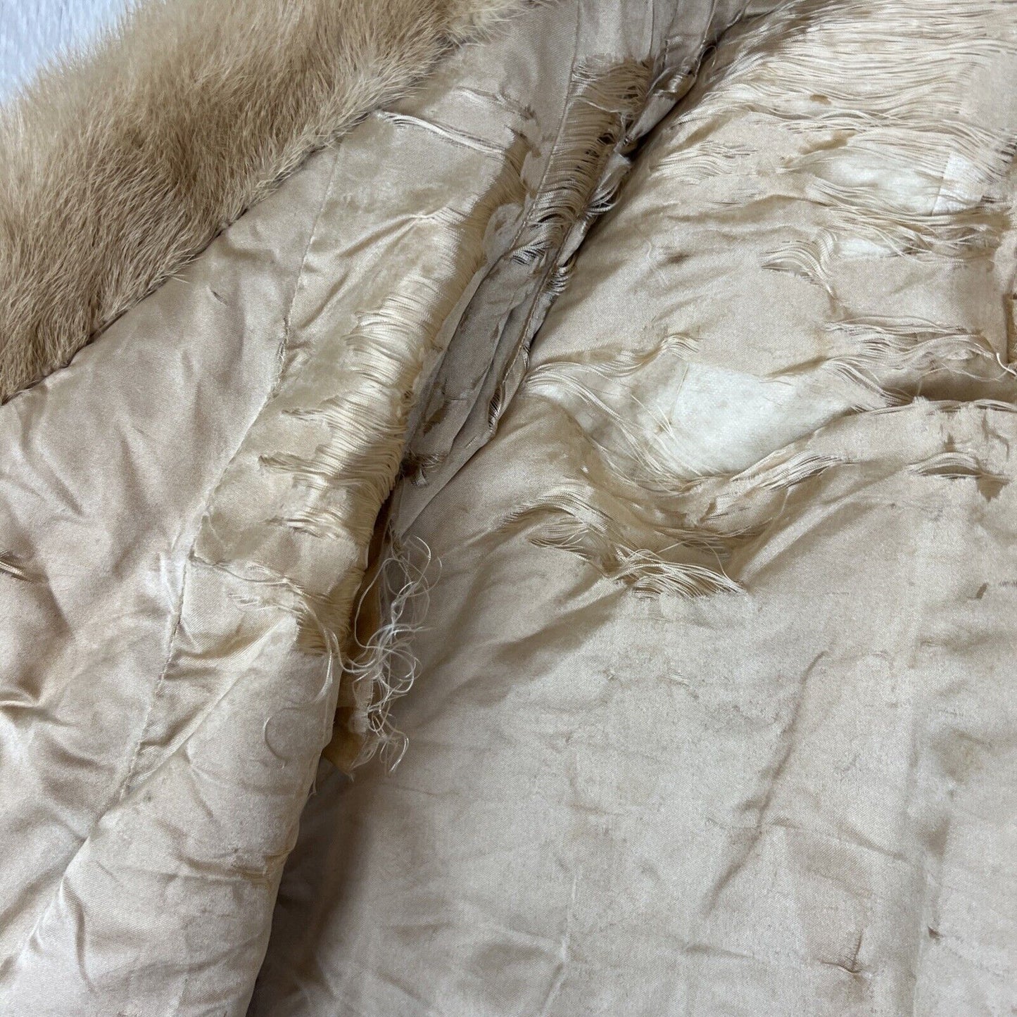 Amazing Womens Vintage Blonde Fur Coat by J.Cole Furs Sydney