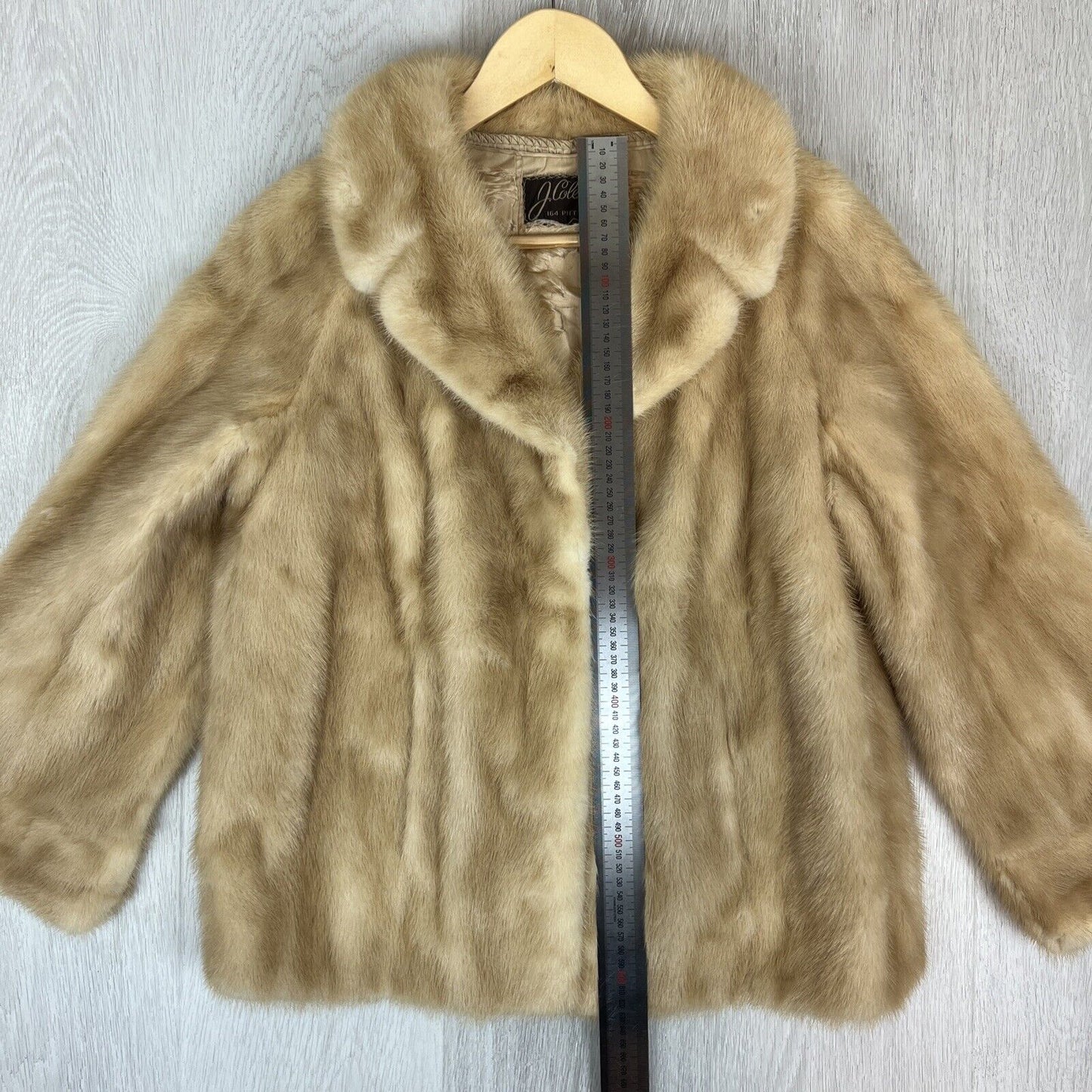 Amazing Womens Vintage Blonde Fur Coat by J.Cole Furs Sydney