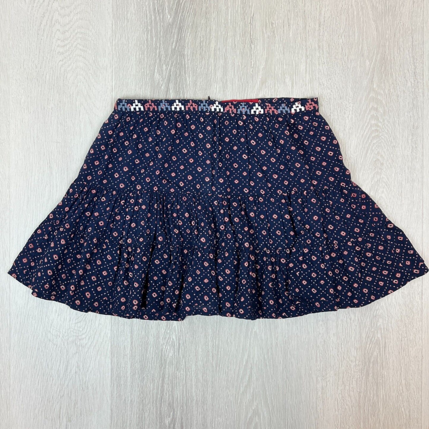 Tigerlily Womens Navy Blue Mini Skirt Size 12 AU