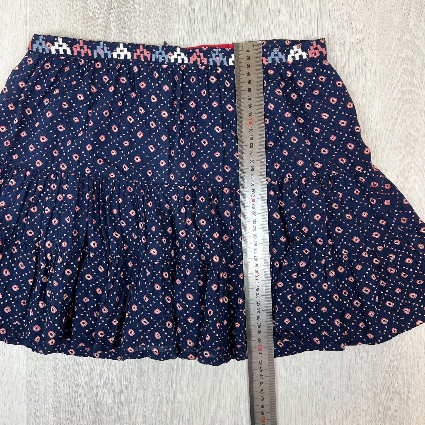 Tigerlily Womens Navy Blue Mini Skirt Size 12 AU