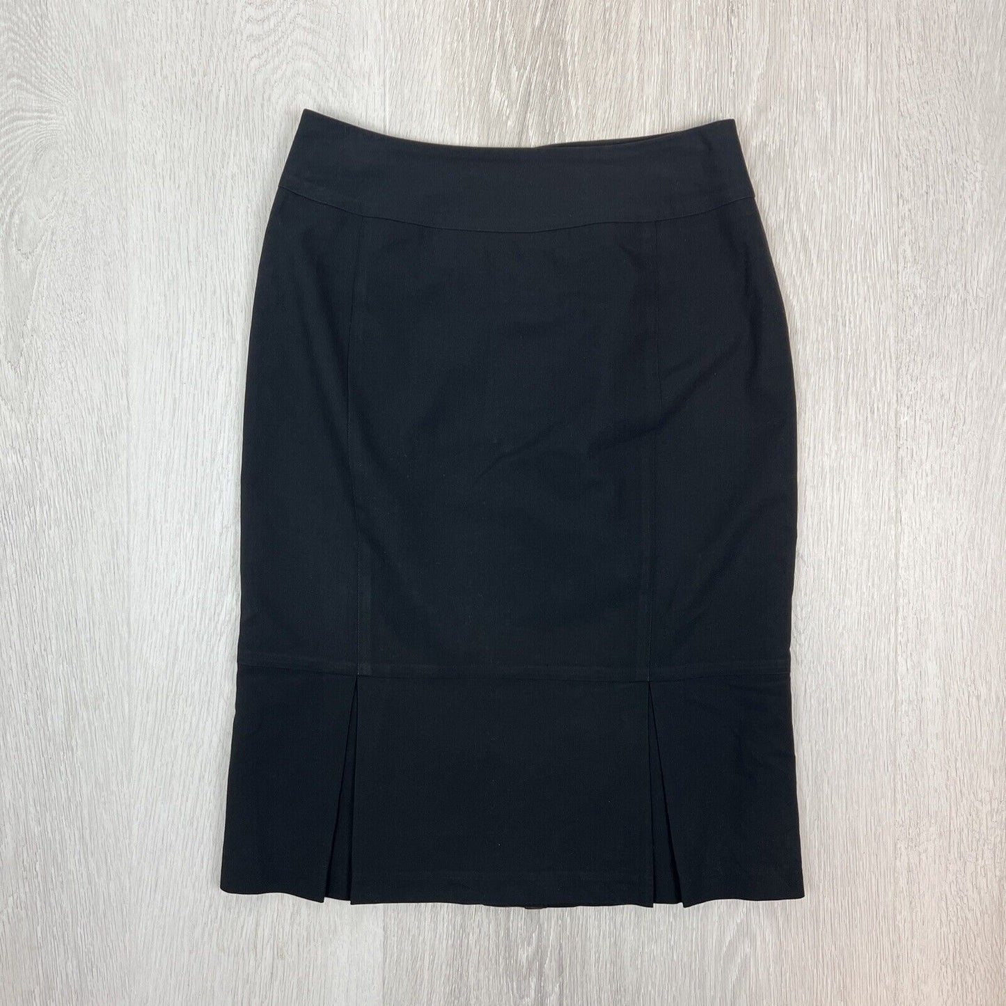 Cue Womens Black Straight Pencil Skirt Size 6