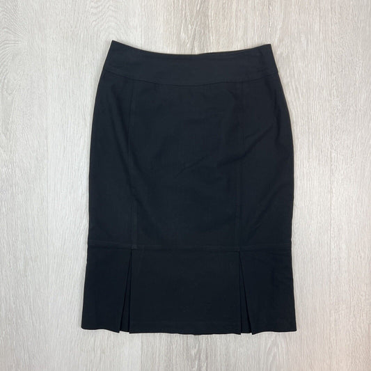 Cue Womens Black Straight Pencil Skirt Size 6