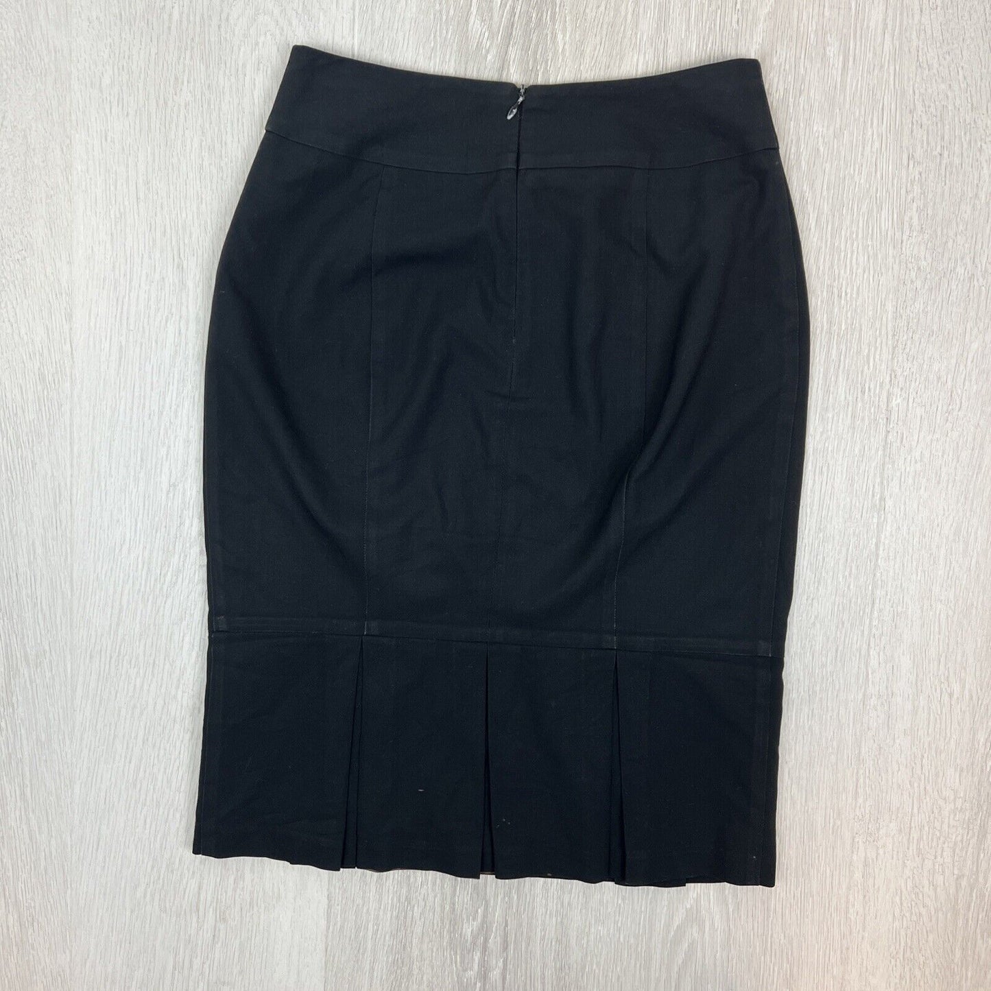 Cue Womens Black Straight Pencil Skirt Size 6