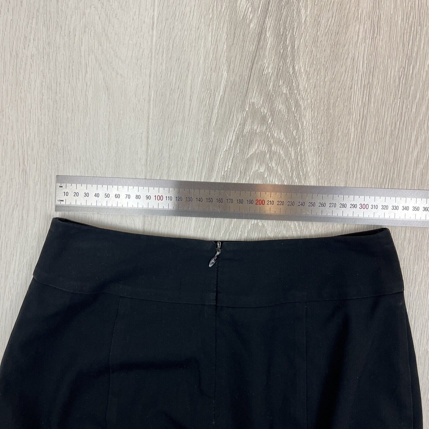 Cue Womens Black Straight Pencil Skirt Size 6