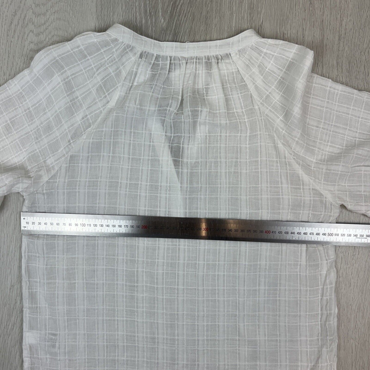 &Me Womens White Blouse Top Size 12 (new)