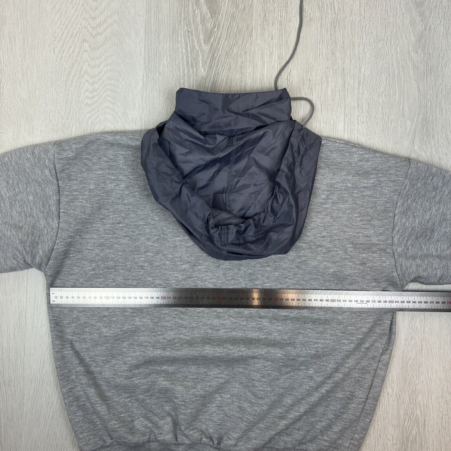 LAU Womens Grey Hoodie Sweatshirt Size 1