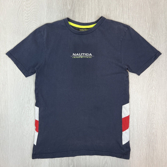 Nautica Competition Mens Navy Blue T-shirt Size XS