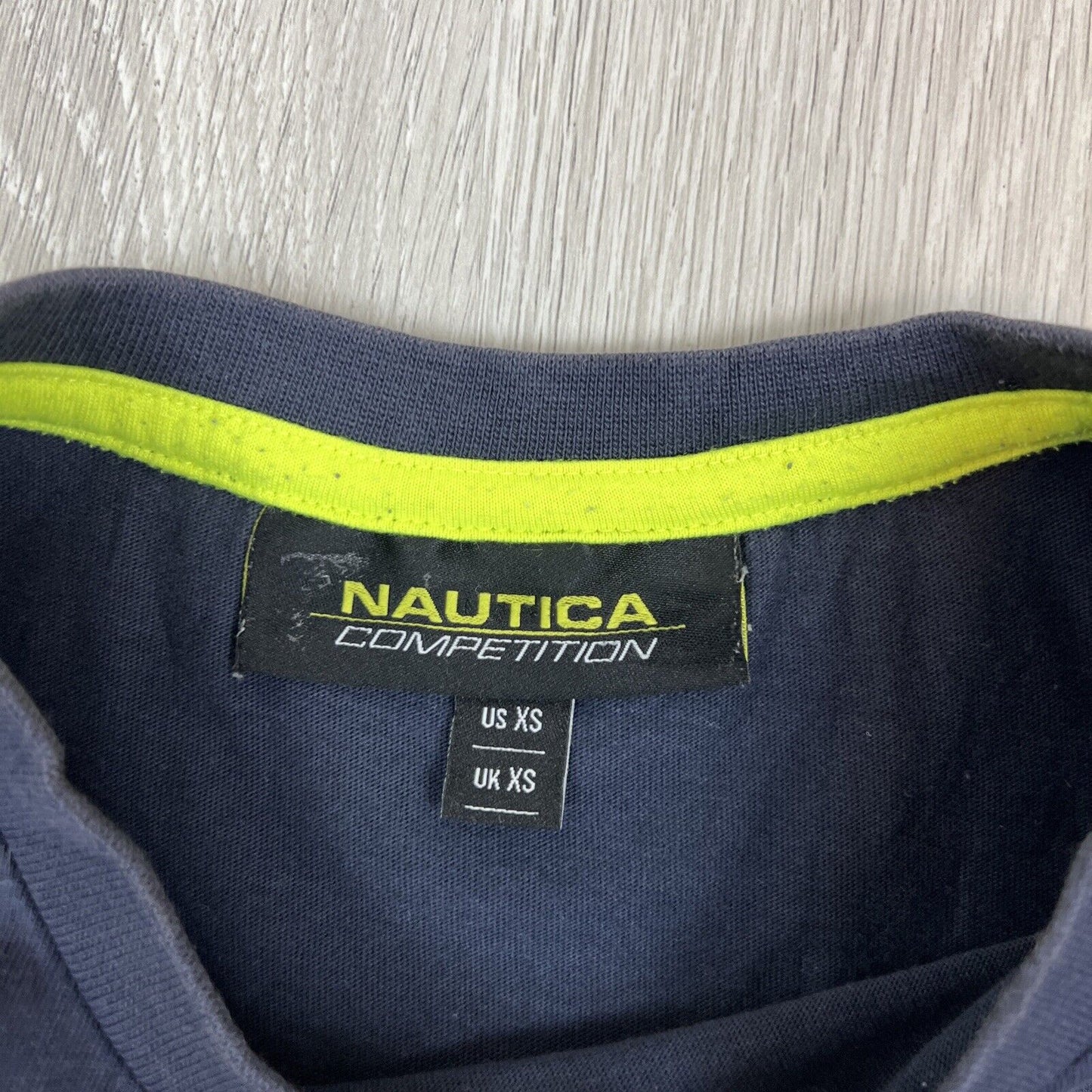 Nautica Competition Mens Navy Blue T-shirt Size XS