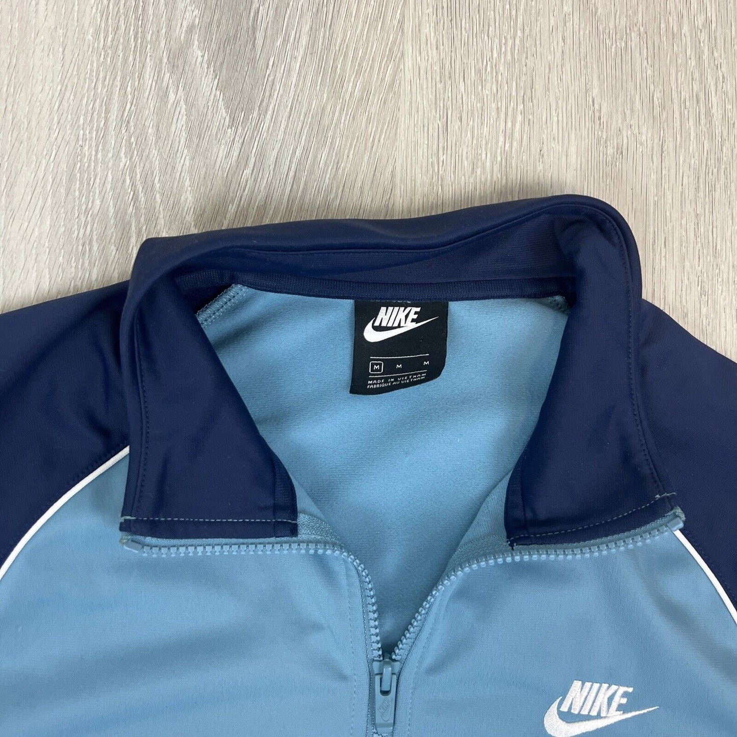 Nike Mens Blue Tracksuit Set Size Medium