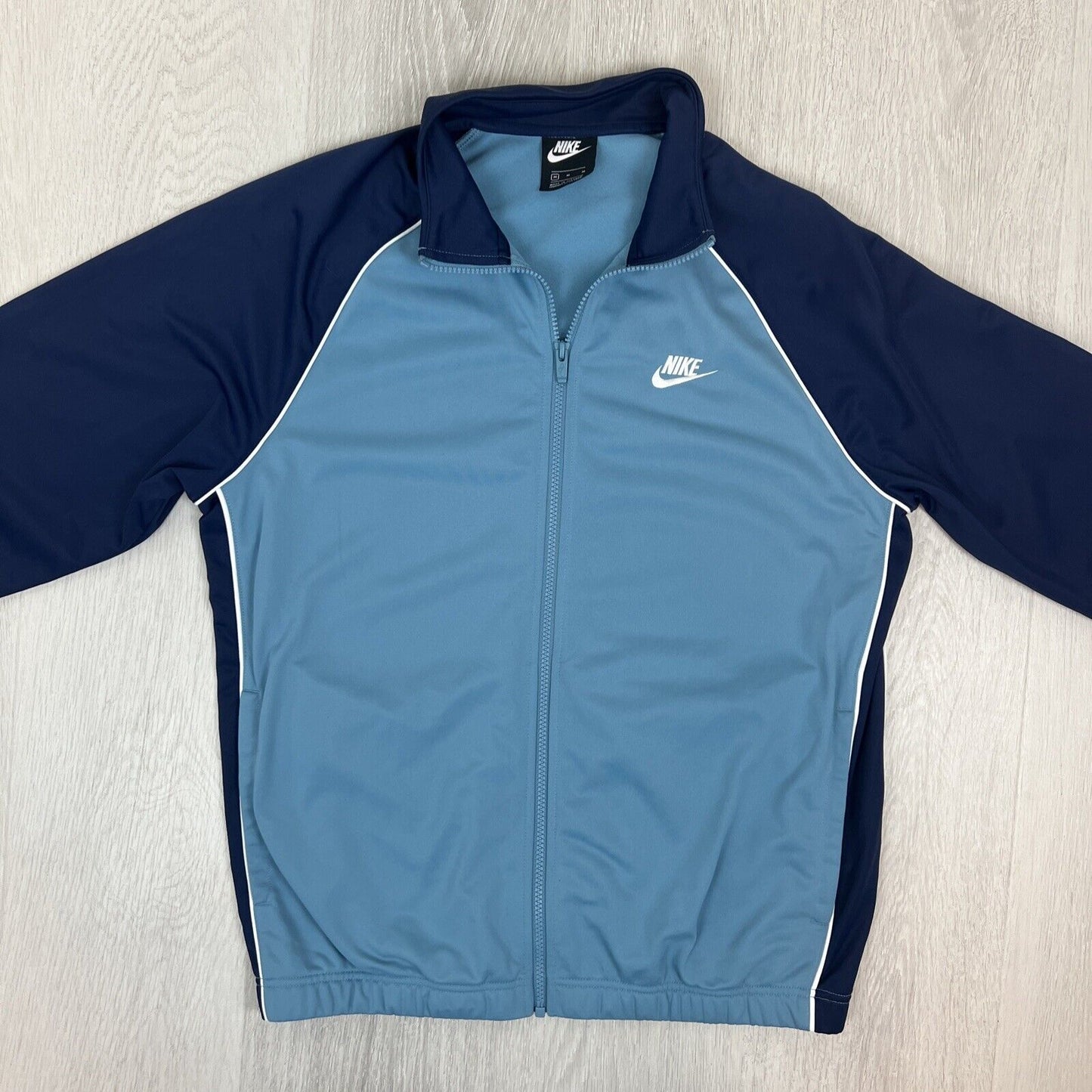Nike Mens Blue Tracksuit Set Size Medium