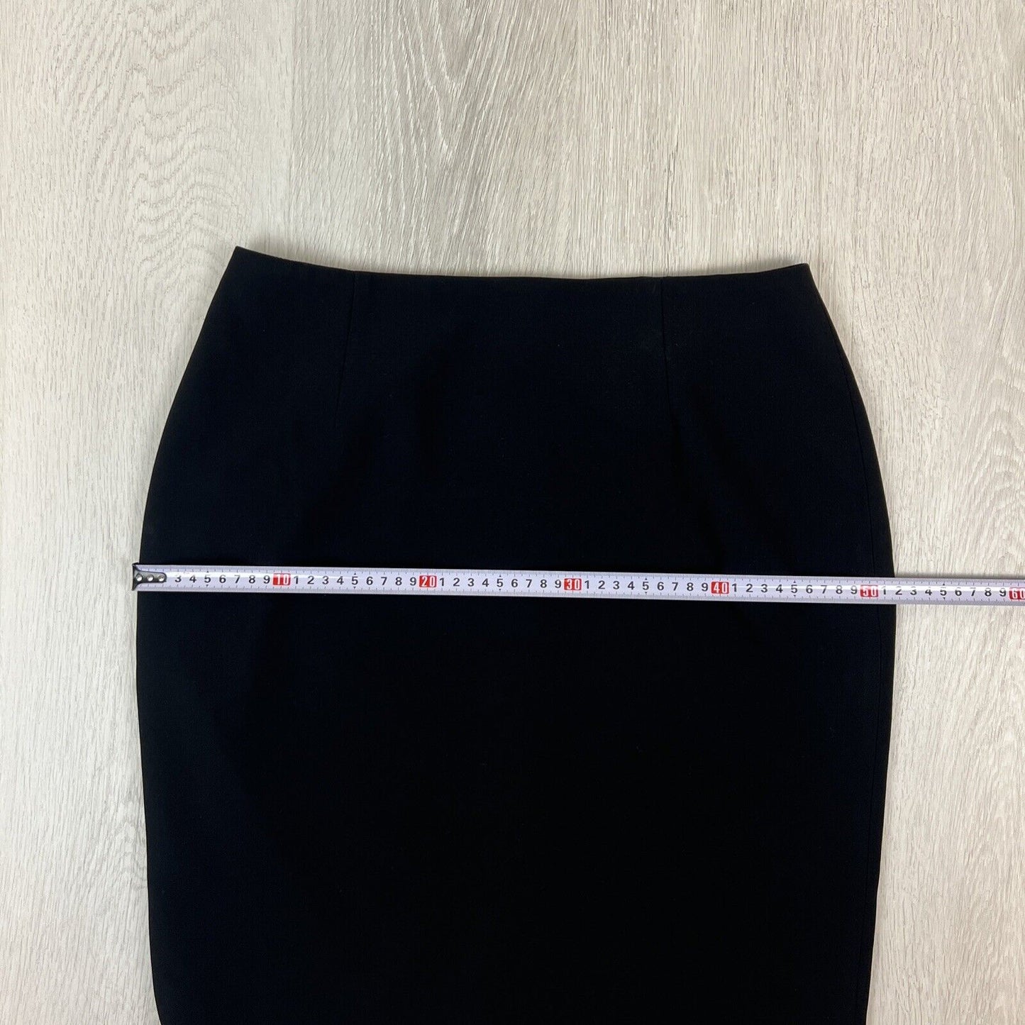 Perri Cutten Womens Black Straight Pencil Skirt Size 12