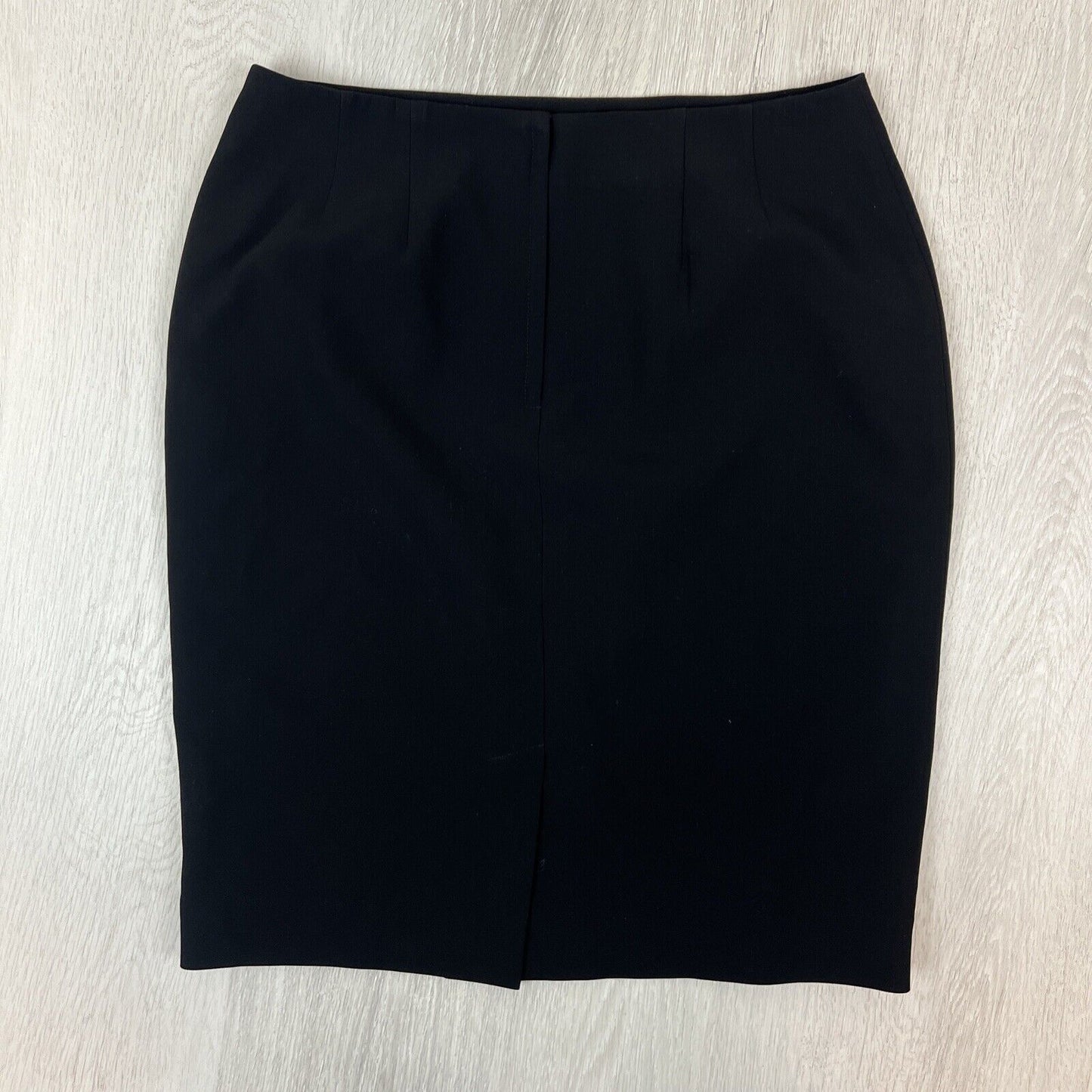 Perri Cutten Womens Black Straight Pencil Skirt Size 12