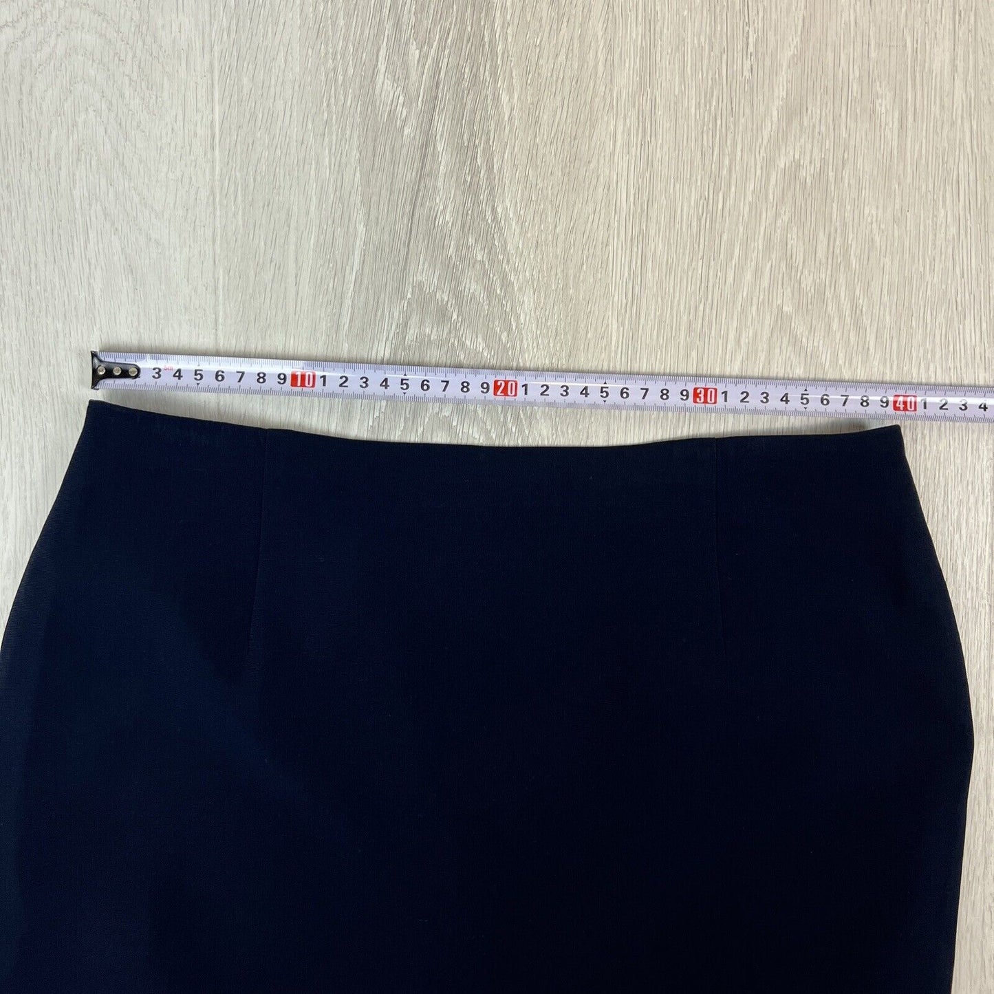 Perri Cutten Womens Dark Navy Straight Pencil Skirt Size 12