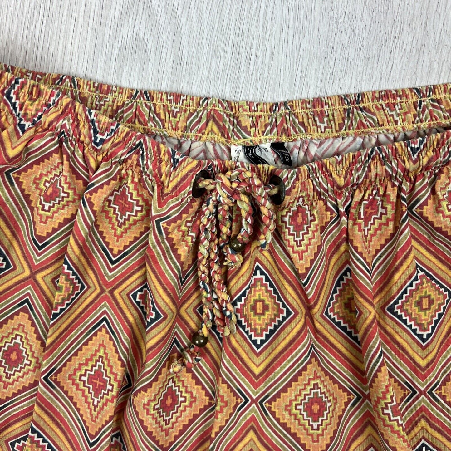 O'Neill Womens Aztec PatternSwim Shorts Boardies Size 10