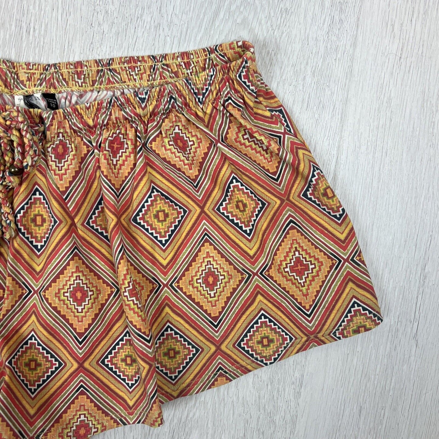 O'Neill Womens Aztec PatternSwim Shorts Boardies Size 10