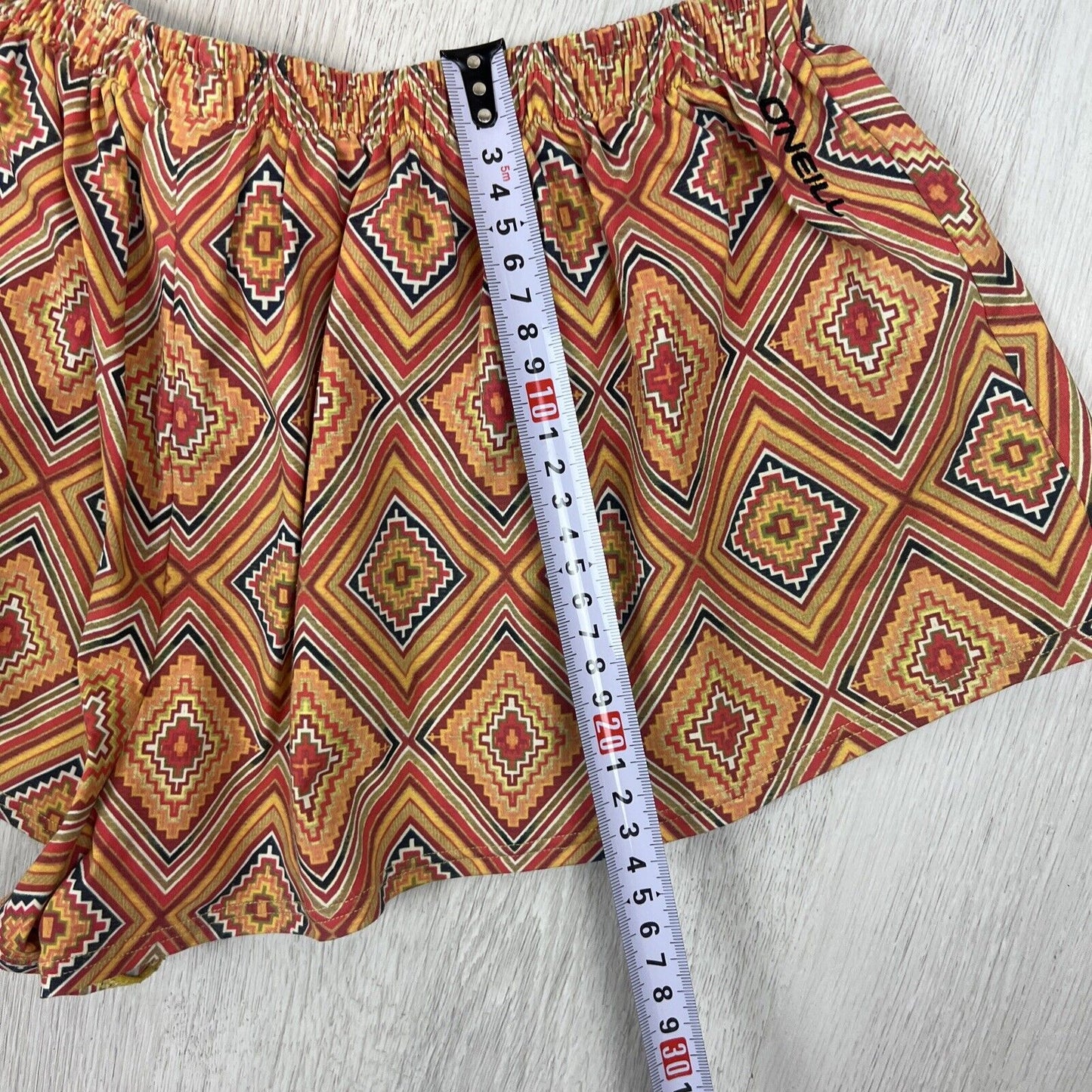 O'Neill Womens Aztec PatternSwim Shorts Boardies Size 10