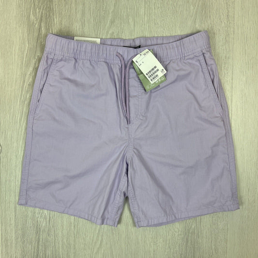 H&M Mens Regular Fit Mid Length Purple Shorts Size Small (New)