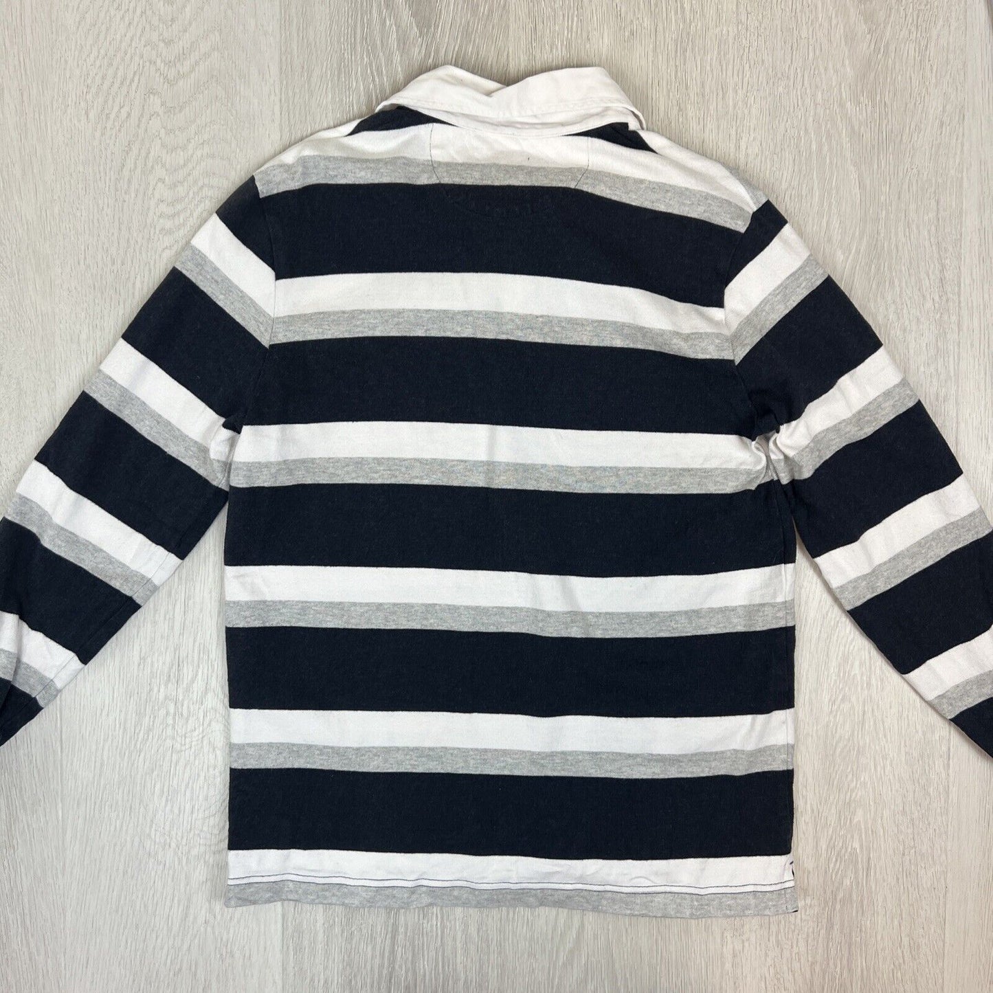 Blazer Rugby Mens Striped Rugby Jumper Shirt Size Small