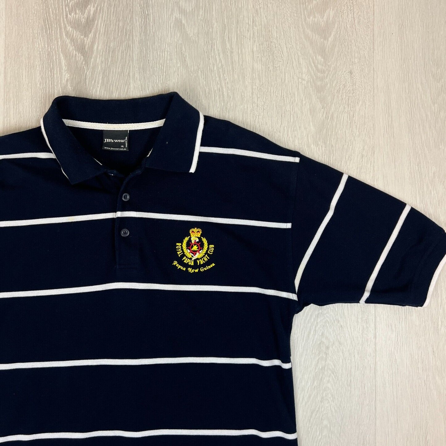Royal Papua Yacht Club, Papua New Guinea Mens Polo Shirt Size XL
