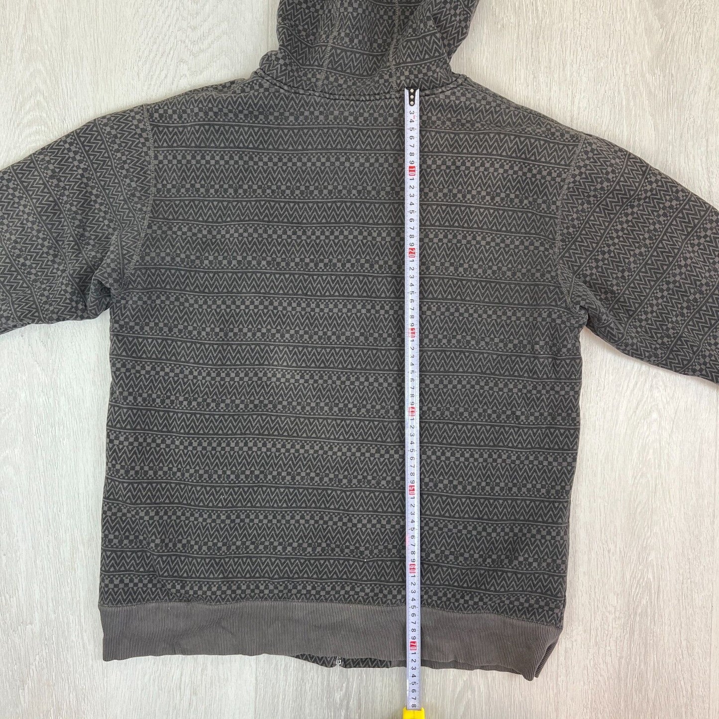 Volcom Mens Fleece Lined Aztec Print Hoodie Size 2XL