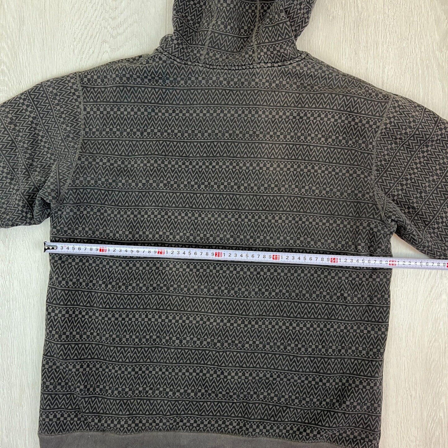 Volcom Mens Fleece Lined Aztec Print Hoodie Size 2XL