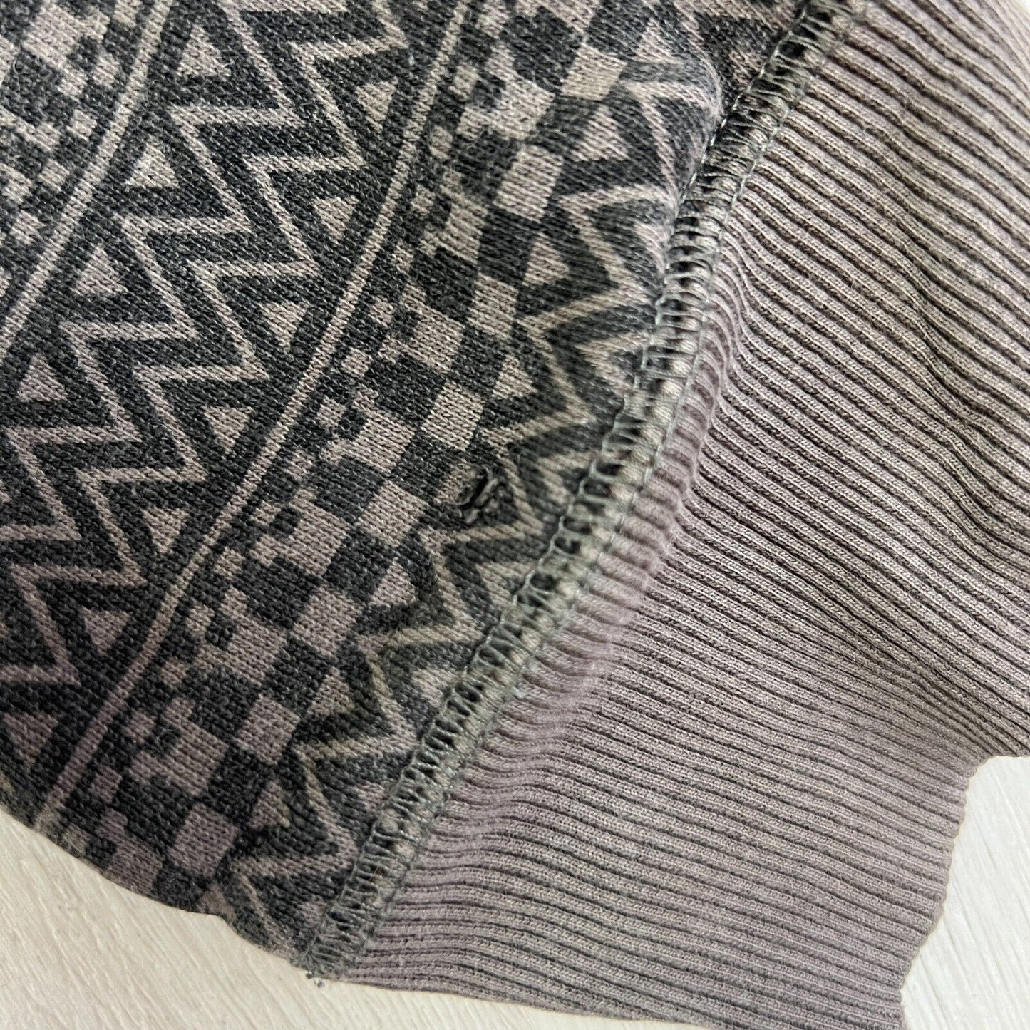 Volcom Mens Fleece Lined Aztec Print Hoodie Size 2XL