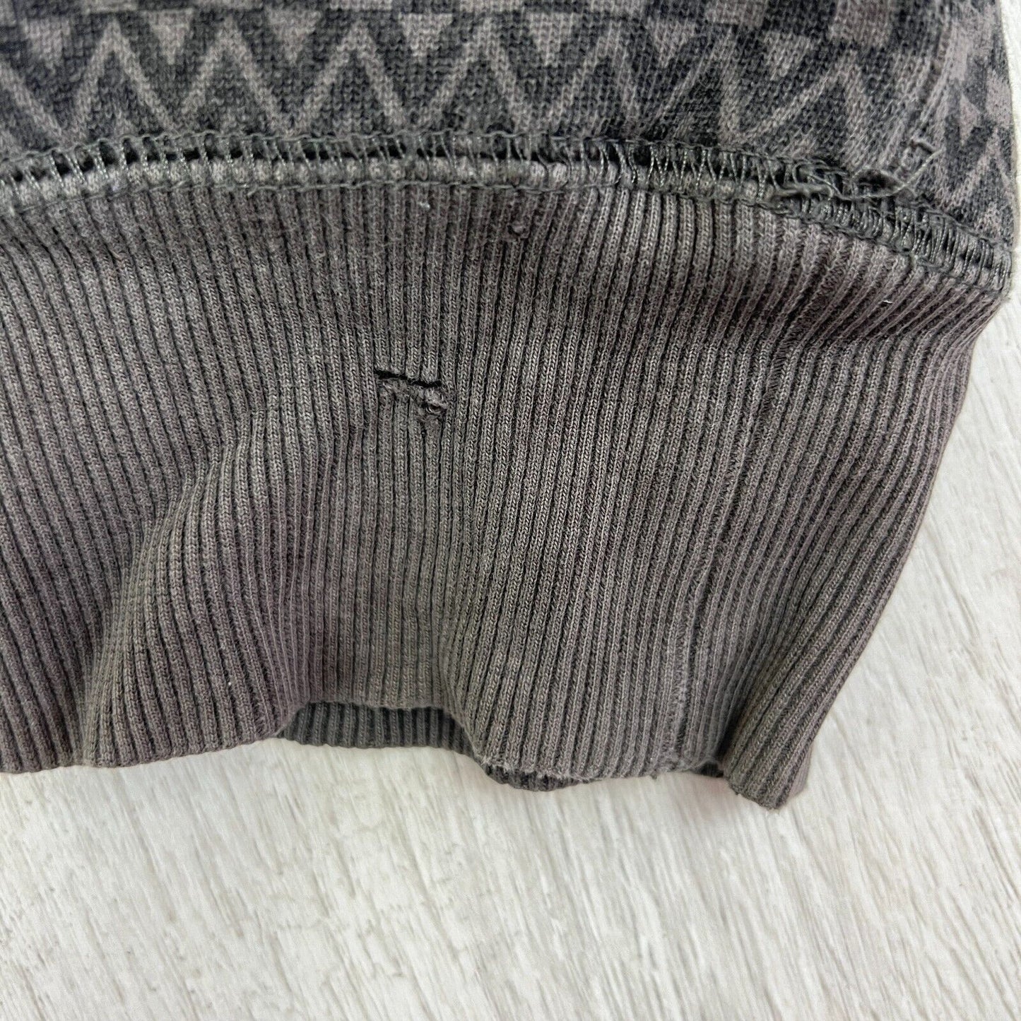 Volcom Mens Fleece Lined Aztec Print Hoodie Size 2XL