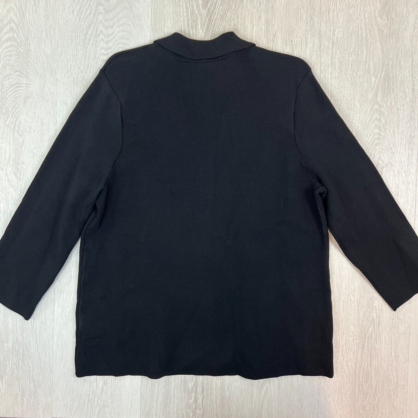 Sussan Womens Black Double Breasted Blazer Jacket Size XL (New)