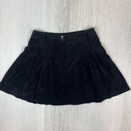 Minx & Moss Womens Corduroy Pleated Mini Skirt Size 10 AU