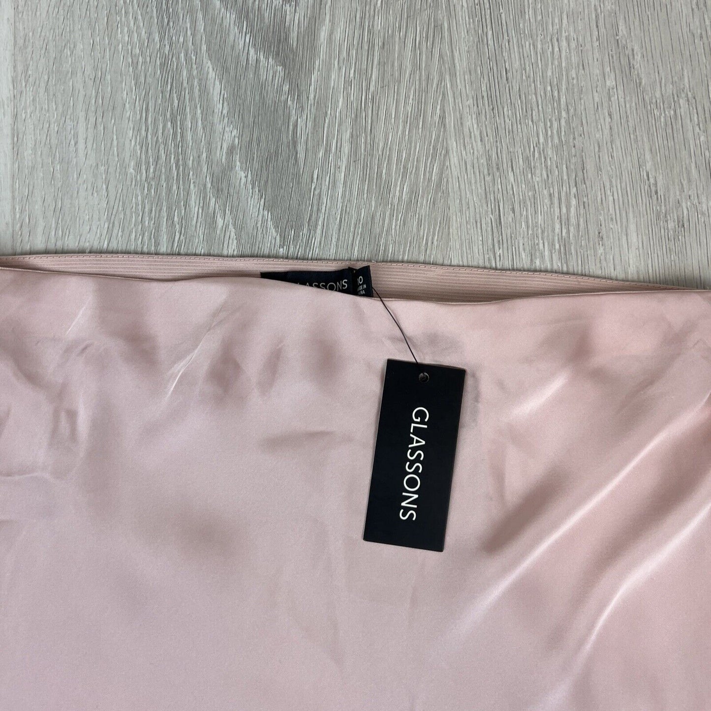 Glassons Womens Light Pink Trumpet Skirt Size 10 (New)