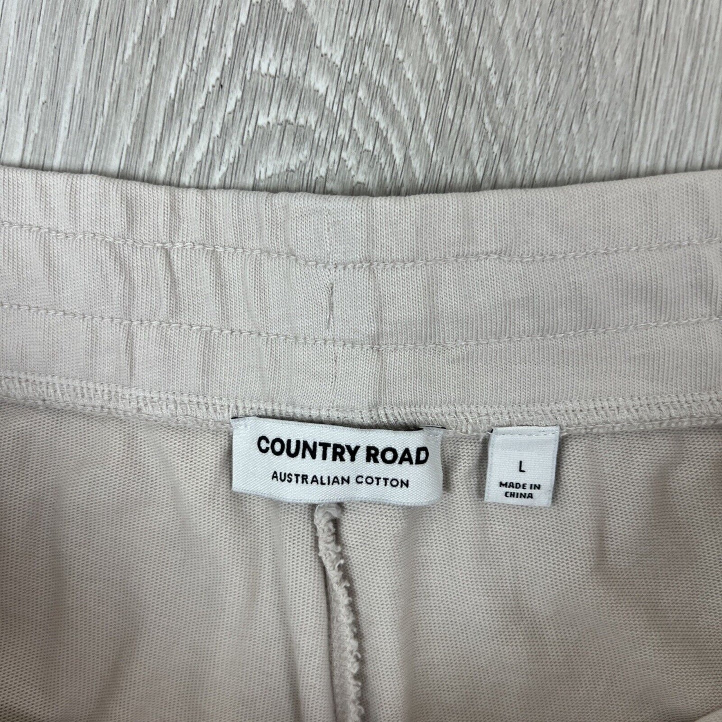 Country Road Womens Beige Sweat Shorts Size Large