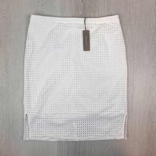 Sussan Womens White Lace Pencil Straight Skirt Size XL (NEW)